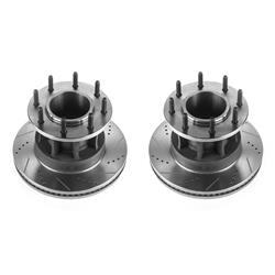 PowerStop Evolution Drilled and Slotted Rotors for 2017-2023 F-350 SUPER DUTY - AR85188XPR
