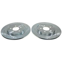 PowerStop Evolution Drilled and Slotted Rotors for 2020-2025 EXPLORER, 2024 MUSTANG - AR85203XPR