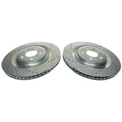 PowerStop Evolution Drilled and Slotted Rotors AR85205XPR