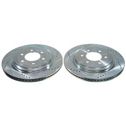 PowerStop Evolution Drilled and Slotted Rotors for 2021-2024 F-150, 2022-2024 F-150 LIGHTNING - AR85209XPR