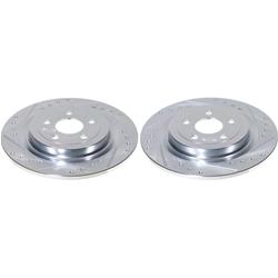 PowerStop Evolution Drilled and Slotted Rotors for 2021-2023 MUSTANG MACH-E - AR85210XPR