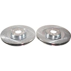 PowerStop Evolution Drilled and Slotted Rotors for 2021-2023 MUSTANG MACH-E - AR85211XPR