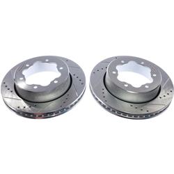 PowerStop Evolution Drilled and Slotted Rotors for 2020-2024 TRANSIT-350 HD - AR85216XPR