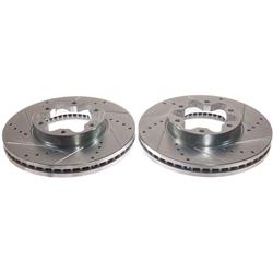 PowerStop Evolution Drilled and Slotted Rotors AR85217XPR