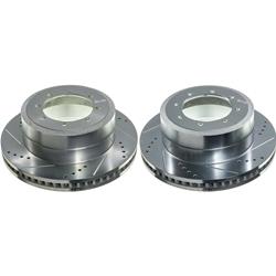 PowerStop Evolution Drilled and Slotted Rotors for 2023-2024 F-350 SUPER DUTY - AR85225XPR