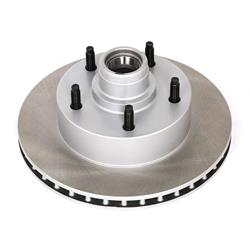 PowerStop Coated Hat and Edge Rotors for 2003 E-150, 1994-2002 E-150 ECONOLINE, 1994-1996 F-150 - AR8539SCR