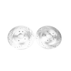 PowerStop Evolution Drilled and Slotted Rotors for 2017-2024 PACIFICA, 2020-2024 VOYAGER - AR86001XPR