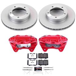 PowerStop Z36 Truck and Tow Brake Upgrade Kits with Calipers for 2003-2007 LAND CRUISER, LX470 - CPC1132A-36