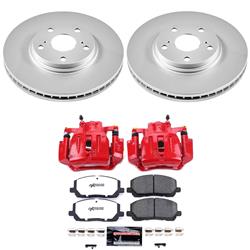 PowerStop Z36 Truck and Tow Evolution GEOMET Coated Brake Upgrade Kits with Calipers for 2001-2007 HIGHLANDER - CPC1137-36