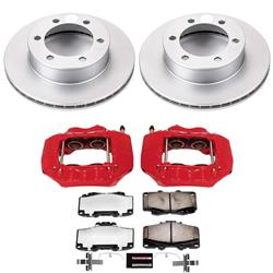 PowerStop Z36 Truck and Tow Evolution GEOMET Coated Brake Upgrade Kits with Calipers for 1995-2004 TACOMA - CPC1233A-36