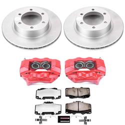 PowerStop Z36 Truck and Tow Evolution GEOMET Coated Brake Upgrade Kits with Calipers for 1995-2002 4RUNNER, 2004 TACOMA - CPC1236-36