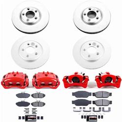 PowerStop Z23 Evolution Sport Brake Upgrade Kits with Calipers for 2000-2002 S-TYPE - CPC1352-23