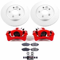 PowerStop Z23 Evolution Sport Brake Upgrade Kits with Calipers for 2000-2002 S-TYPE - CPC1360-23