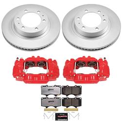 PowerStop Z36 Truck and Tow Evolution GEOMET Coated Brake Upgrade Kits with Calipers for 2003-2009 4RUNNER, 2007-2014 FJ CRUISER, 2005-2023 TACOMA - CPC137-36
