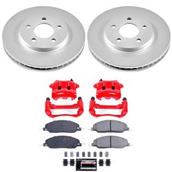 PowerStop Z23 Evolution Sport Brake Upgrade Kits with Calipers for 2005-2010 MUSTANG - CPC1382-23