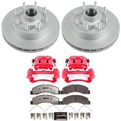 PowerStop Z36 Truck and Tow Evolution GEOMET Coated Brake Upgrade Kits with Calipers for 2003-2004 F-350 SUPER DUTY, F-250 SUPER DUTY, 2003-2005 EXCURSION - CPC1392-36