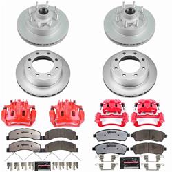 PowerStop Z36 Truck and Tow Evolution GEOMET Coated Brake Upgrade Kits with Calipers for 2003-2004 F-350 SUPER DUTY, F-250 SUPER DUTY, 2003-2005 EXCURSION - CPC1393-36