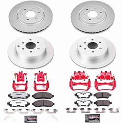 PowerStop Z36 Truck and Tow Evolution GEOMET Coated Brake Upgrade Kits with Calipers for 2005-2012 PATHFINDER - CPC144-36