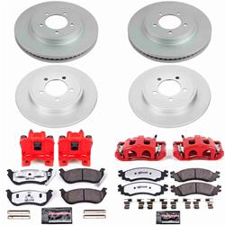 PowerStop Z36 Truck and Tow Evolution GEOMET Coated Brake Upgrade Kits with Calipers for 2007-2010 MOUNTAINEER, EXPLORER SPORT TRAC, 2006-2010 EXPLORER - CPC1443-36