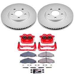 PowerStop Z23 Evolution Sport Brake Upgrade Kits with Calipers for 1998-2002 CAMARO, FIREBIRD - CPC1547-23