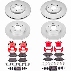 PowerStop - Disc Brake Kits for 2007-2008 AURA, 2005-2008 G6, 2004-2006 MALIBU - CPC1612A-23