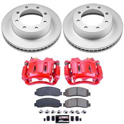 PowerStop Z23 Evolution Sport Brake Upgrade Kits with Calipers for 2005-2008 F-250 SUPER DUTY, 2005-2010 F-350 SUPER DUTY - CPC1781-23