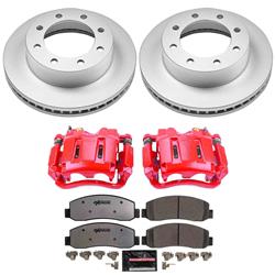 PowerStop Z36 Truck and Tow Evolution GEOMET Coated Brake Upgrade Kits with Calipers for 2005-2008 F-250 SUPER DUTY, 2005-2010 F-350 SUPER DUTY - CPC1781-36