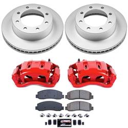 PowerStop Z23 Evolution Sport Brake Upgrade Kits with Calipers for 2005-2011 F-350 SUPER DUTY, 2010-2012 F-450 SUPER DUTY - CPC1781A-23