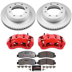 PowerStop Z36 Truck and Tow Evolution GEOMET Coated Brake Upgrade Kits with Calipers for 2005-2011 F-350 SUPER DUTY, 2010-2012 F-450 SUPER DUTY - CPC1781A-36