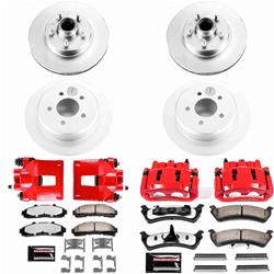 PowerStop Z36 Truck and Tow Evolution GEOMET Coated Brake Upgrade Kits with Calipers for 1995-2001 EXPLORER, 1997-2001 MOUNTAINEER, 1998-2002 RANGER - CPC1855-36