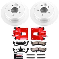 PowerStop Z36 Truck and Tow Evolution GEOMET Coated Brake Upgrade Kits with Calipers for 1995-2001 EXPLORER, 1997-2001 MOUNTAINEER, 1998-2002 RANGER - CPC1858-36
