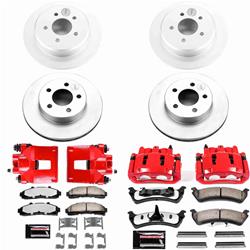 PowerStop Z36 Truck and Tow Evolution GEOMET Coated Brake Upgrade Kits with Calipers for 1995-2001 EXPLORER, 1998-2001 MOUNTAINEER - CPC1861-36