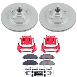 PowerStop Z23 Evolution Sport Brake Upgrade Kits with Calipers for 1997-2000 F-150 - CPC1865-23