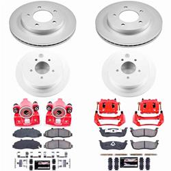 PowerStop Z23 Evolution Sport Brake Upgrade Kits with Calipers for 1999-2000 F-150 - CPC1867-23