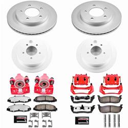 PowerStop Z36 Truck and Tow Brake Upgrade Kits with Calipers for 1999-2000 F-150 - CPC1867-36