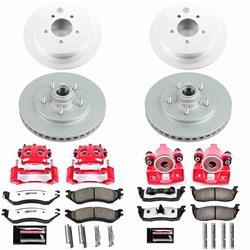 PowerStop Z36 Truck and Tow Evolution GEOMET Coated Brake Upgrade Kits with Calipers for 1997-2000 EXPEDITION, 1998-2000 NAVIGATOR - CPC1880-36