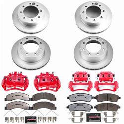 PowerStop Z36 Truck and Tow Brake Upgrade Kits with Calipers for 1999 F-250 SUPER DUTY, F-350 SUPER DUTY - CPC1887-36