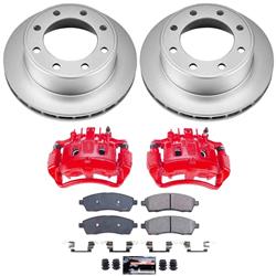 PowerStop Z23 Evolution Sport Brake Upgrade Kits with Calipers for 1999-2000 F-350 SUPER DUTY, F-250 SUPER DUTY, 2000 EXCURSION - CPC1890-23