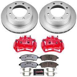 PowerStop Z36 Truck and Tow Brake Upgrade Kits with Calipers for 1999-2000 F-350 SUPER DUTY, F-250 SUPER DUTY, 2000 EXCURSION - CPC1890-36