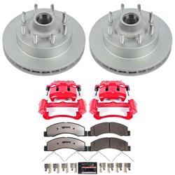 PowerStop Z36 Truck and Tow Evolution GEOMET Coated Brake Upgrade Kits with Calipers for 1999-2002 F-350 SUPER DUTY, F-250 SUPER DUTY, 2000-2002 EXCURSION - CPC1893-36