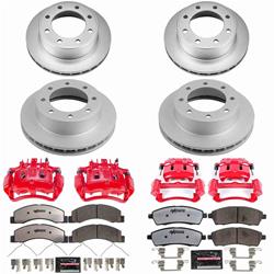 PowerStop Z36 Truck and Tow Brake Upgrade Kits with Calipers for 1999-2000 F-350 SUPER DUTY, F-250 SUPER DUTY, 2000 EXCURSION - CPC1906-36