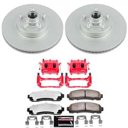 PowerStop Z36 Truck and Tow Evolution GEOMET Coated Brake Upgrade Kits with Calipers for 2001-2002 EXPLORER SPORT TRAC - CPC1920-36