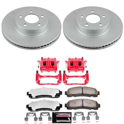 PowerStop Z36 Truck and Tow Evolution GEOMET Coated Brake Upgrade Kits with Calipers CPC1923-36