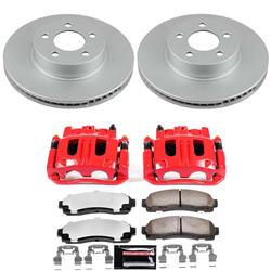 PowerStop Z36 Truck and Tow Evolution GEOMET Coated Brake Upgrade Kits with Calipers for 2003-2005 EXPLORER SPORT TRAC - CPC1923A-36
