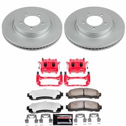 PowerStop Z36 Truck and Tow Evolution GEOMET Coated Brake Upgrade Kits with Calipers for 2002-2005 EXPLORER, MOUNTAINEER - CPC1931-36