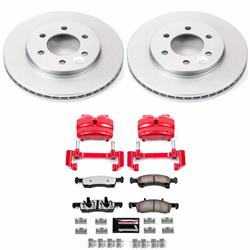 PowerStop Z36 Truck and Tow Evolution GEOMET Coated Brake Upgrade Kits with Calipers for 2002-2006 EXPEDITION, 2003-2006 NAVIGATOR - CPC1933-36
