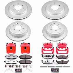 PowerStop Z36 Truck and Tow Evolution GEOMET Coated Brake Upgrade Kits with Calipers for 2004 F-150 - CPC1944-36