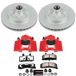 PowerStop Z36 Truck and Tow Brake Upgrade Kits with Calipers for 1998-2000 TAHOE, 1998-1999 YUKON - CPC1991-36