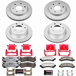 PowerStop Z36 Truck and Tow Evolution GEOMET Coated Brake Upgrade Kits with Calipers CPC2016-36