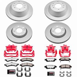 PowerStop Z36 Truck and Tow Evolution GEOMET Coated Brake Upgrade Kits with Calipers for 2005 9-7X - CPC2062A-36